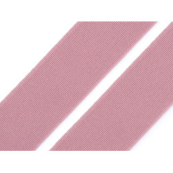 Elastic țesut moale lățime 25 mm - Roz vintage (1 Metru)