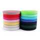 Elastic țesut moale lățime 25 mm - Verde închis (1 Metru)