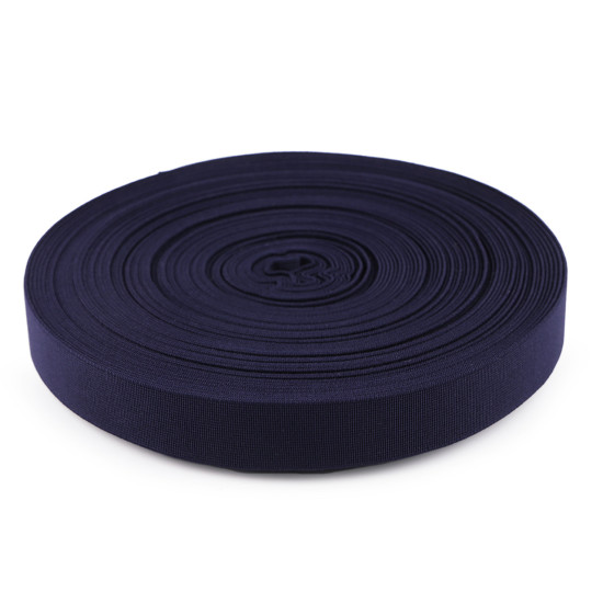 Elastic țesut moale lățime 25 mm - Verde închis (1 Metru)