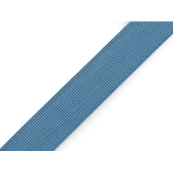 Elastic ripsat / elastic sutien 20 mm - Albastru denim (18 Metri)