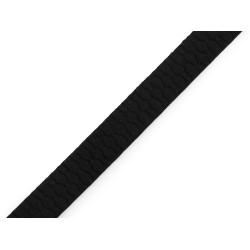Elastic bretele sutien efect 3d latime 12 mm - Negru (10 Metri)