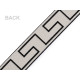 Banda elastica moale, 30 mm - Negru (1 Metru)