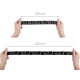 Banda elastica moale, 30 mm - Negru (1 Metru)