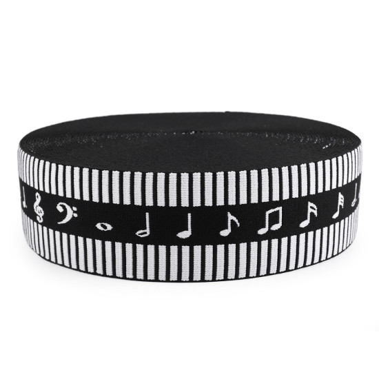 Banda elastica moale, 60 mm - Negru (20 Metri) Banda elastica moale, 60 mm - Negru (20 Metri)
