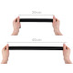 Gummiband, breite 30 mm - Schwarz (1 Meter)