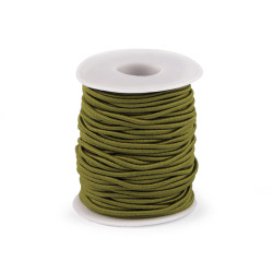 Elastic rotund ø2 mm - Verde de stepă (200 Metri)