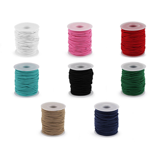 Elastic rotund ø2 mm - Roșu (25 Metri) Elastic rotund ø2 mm - Roșu (25 Metri)