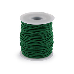 Elastic rotund ø2 mm - Verde închis (200 Metri)