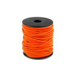 Elastic rotund ø3 mm - Portocaliu neon (200 Metri)