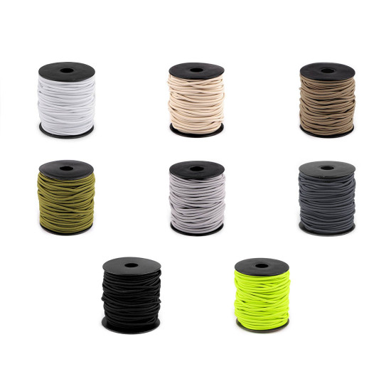 Elastic rotund ø3 mm - Bej (200 Metri) Elastic rotund ø3 mm - Bej (200 Metri)