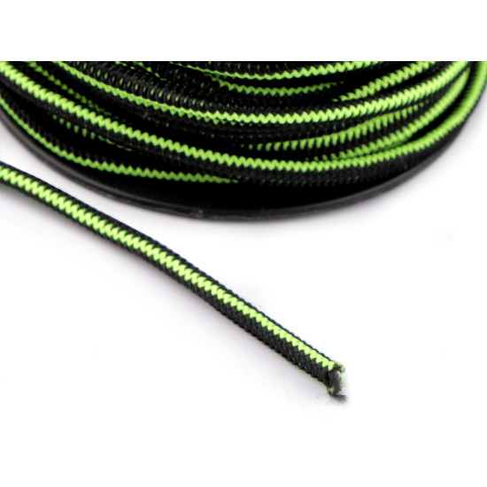 Elastic rotund ø2,5 mm - Verde neon (25 Metri)