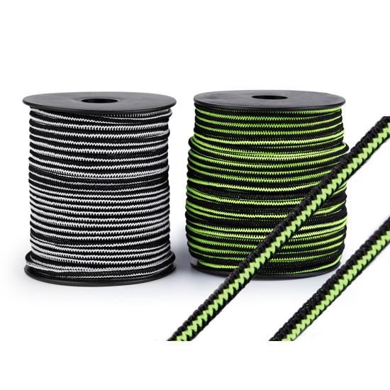 Elastic rotund ø2,5 mm - Verde neon (25 Metri)