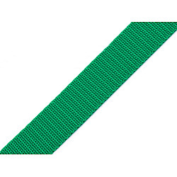 Chingă polipropilenă, lățime 20 mm - Verde smarald (100 Metri)