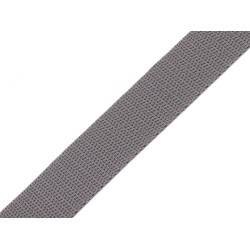 Chingă polipropilenă, lățime 20 mm - Gri neutral (100 Metri)