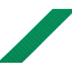 Chingă polipropilenă, lățime 25 mm - Verde smarald (100 Metri)