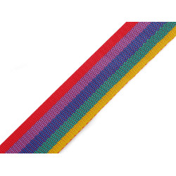 Chingă polipropilenă, lățime 30 mm - Multicolor (25 Metri)