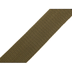 Chingă polipropilenă, lățime 40 mm - Verde kaki (100 Metri)