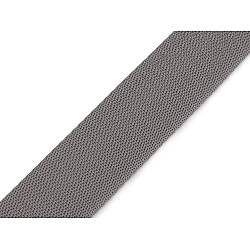 Chingă polipropilenă, lățime 40 mm - Gri neutral (100 Metri)
