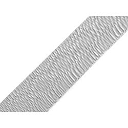 Chingă polipropilenă, lățime 40 mm - Gri porumbel (100 Metri)