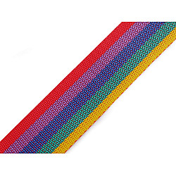 Chingă polipropilenă, lățime 40 mm - Multicolor (100 Metri)