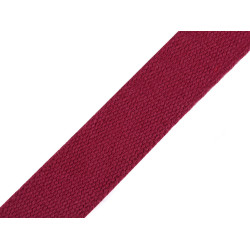 Chingă bumbac, lățime 30 - Bordo deschis (25 Metri)