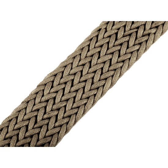 Chingă împletită, lățime 32 mm - Albastru închis (1 Metru) Chingă împletită, lățime 32 mm - Albastru închis (1 Metru)