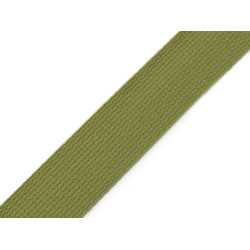 Chingă ba + pes latime 32 mm - Verde kaki (1 Metru)