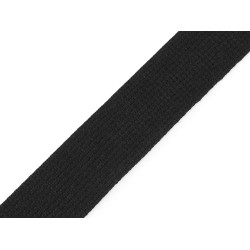 Chingă ba + pes latime 32 mm - Negru (1 Metru)