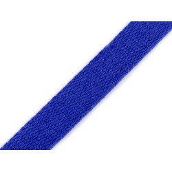 Chinga bumbac latime 20 mm - Albastru safir (25 Metri)