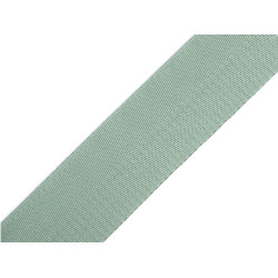 Chingă neteda dublă față lățime 50 mm - Verde glacial (1 Metru)