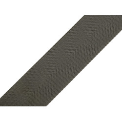 Chingă neteda dublă față lățime 50 mm - Gri neutral (1 Metru)