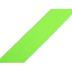 Chingă neteda dublă față lățime 38 mm - Verde neon (1 Metru)