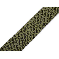 Chingă cu dublă față 38 mm - Verde (1 Metru)