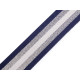 Chingă cu lurex dublă față lățime 50 mm - Bej deschis (20 Metri) Chingă cu lurex dublă față lățime 50 mm - Bej deschis (20 Metri)