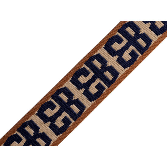 Chingă cu dublă față 38 mm - Bej deschis (1 Metru)