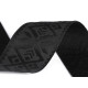 Chingă cu model latime 48 mm - Negru (1 Metru)