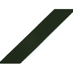 Chinga polipropilena, latime 25 mm - Verde închis (100 Metri)
