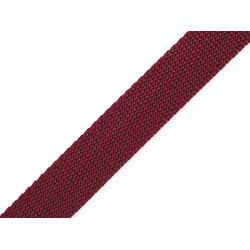 Chinga polipropilena, latime 25 mm - Bordo (100 Metri)