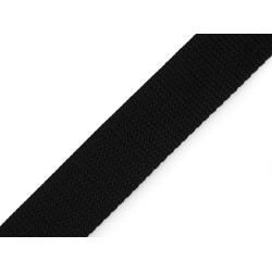 Chinga polipropilena, latime 30 mm - Negru (100 Metri)