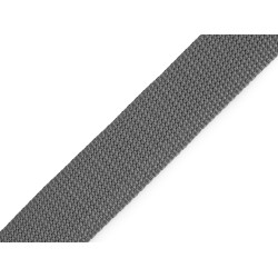 Chinga polipropilena, latime 30 mm - Gri neutral (100 Metri)