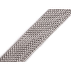 Chinga polipropilena, latime 38 mm - Gri deschis (100 Metri)