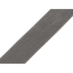 Chinga polipropilena, latime 38 mm - Gri neutral (100 Metri)