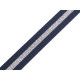 Chingă din polipropilenă cu lurex, latime 25 mm - Negru (50 Metri) Chingă din polipropilenă cu lurex, latime 25 mm - Negru (50 Metri)