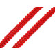 Galon decorativ, diverse culori, lățime 10 mm - Roșu (25 Metri) Galon decorativ, diverse culori, lățime 10 mm - Roșu (25 Metri)