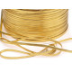Şnur plat lurex, gol în interior, lățime 2,5 mm - Auriu (50 Metri) Şnur plat lurex, gol în interior, lățime 2,5 mm - Auriu (50 Metri)