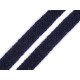 Fitil / șnur plat bumbac, lățime 10 mm - Gri deschis (100 Metri)