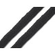 Fitil / șnur plat bumbac, lățime 10 mm - Gri deschis (100 Metri)