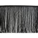 Franjuri, lățime 27-29 cm - Gri neutral (1 Metru) Franjuri, lățime 27-29 cm - Gri neutral (1 Metru)
