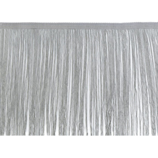 Franjuri, lățime 27-29 cm - Gri neutral (1 Metru) Franjuri, lățime 27-29 cm - Gri neutral (1 Metru)