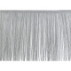 Franjuri, lățime 27-29 cm - Gri neutral (1 Metru) Franjuri, lățime 27-29 cm - Gri neutral (1 Metru)